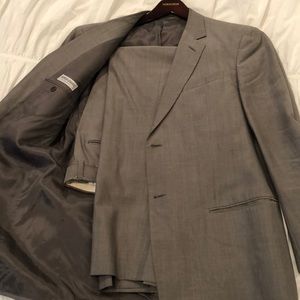 40R sharkskin Giorgio Armani suit